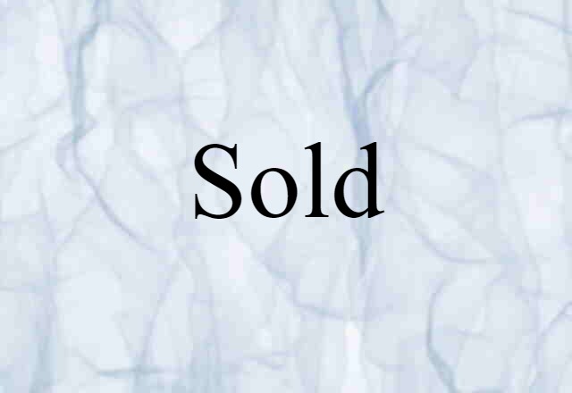 sold