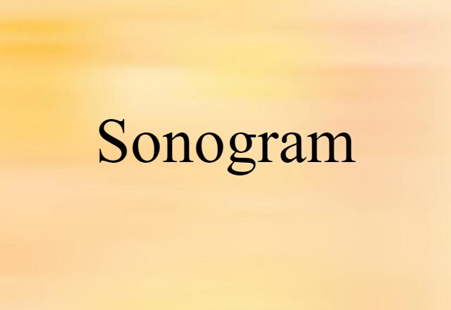 sonogram