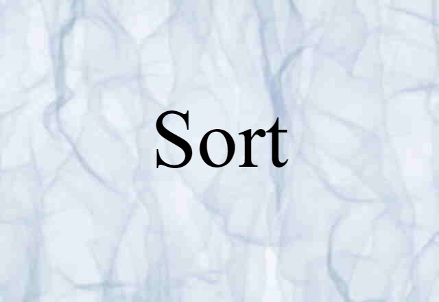 sort