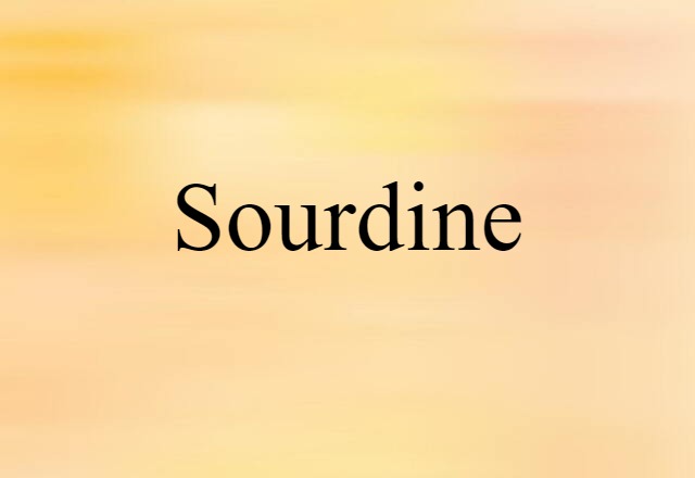 sourdine