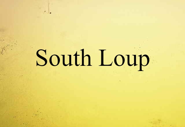 South Loup