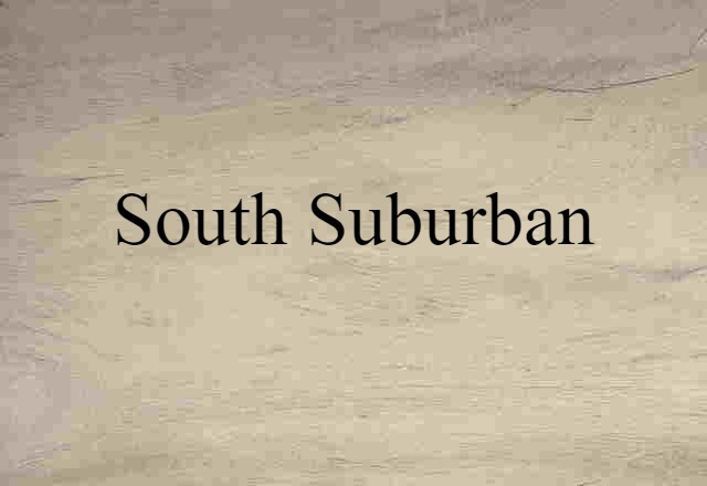 South Suburban