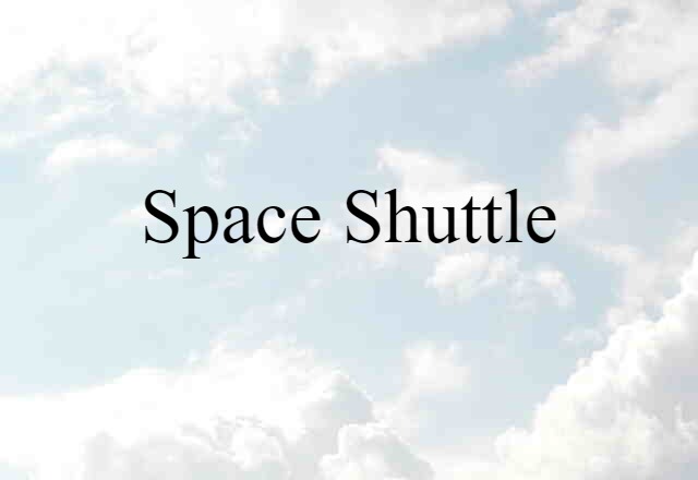 space shuttle