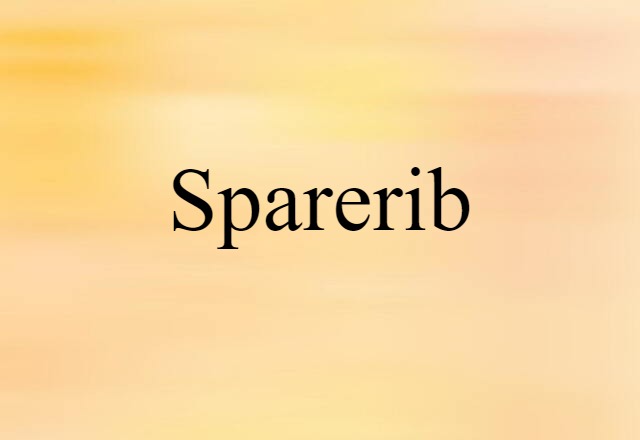 sparerib