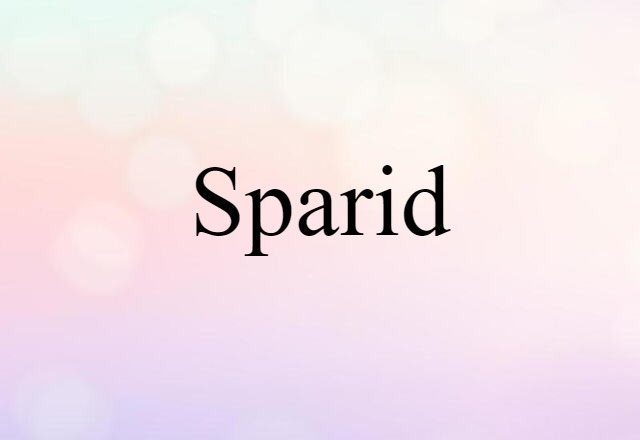 sparid