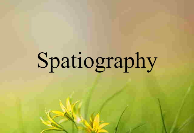 spatiography