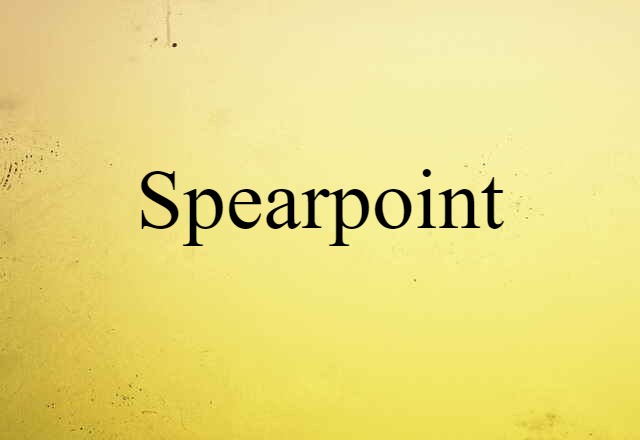 spearpoint