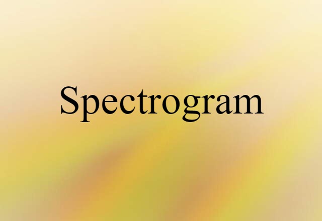 spectrogram