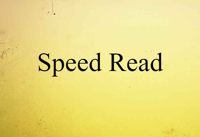 speed-read