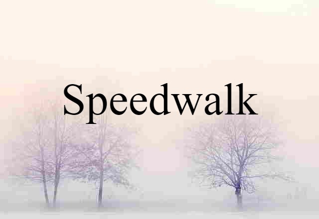 speedwalk