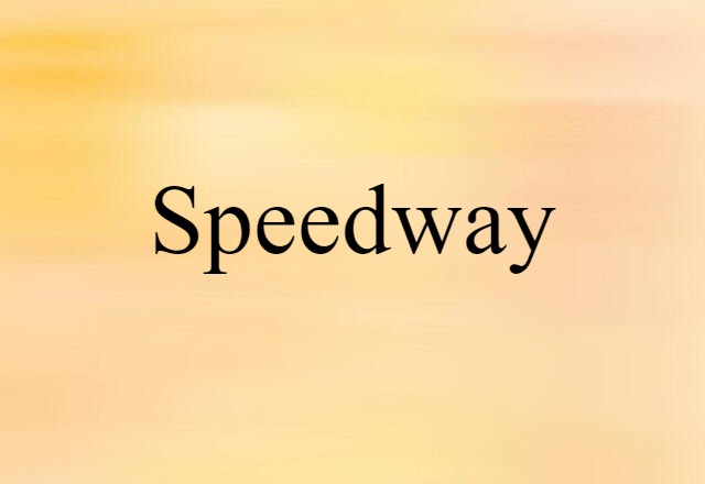 speedway