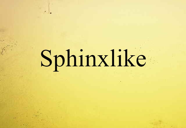 sphinxlike