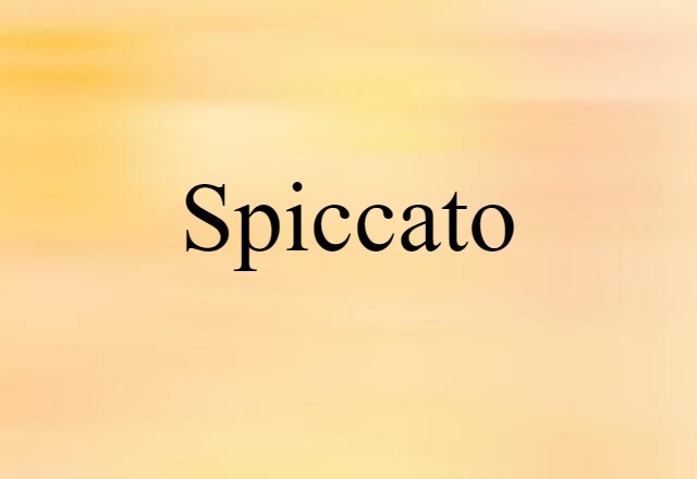 spiccato