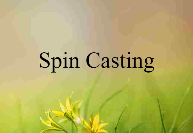 spin casting