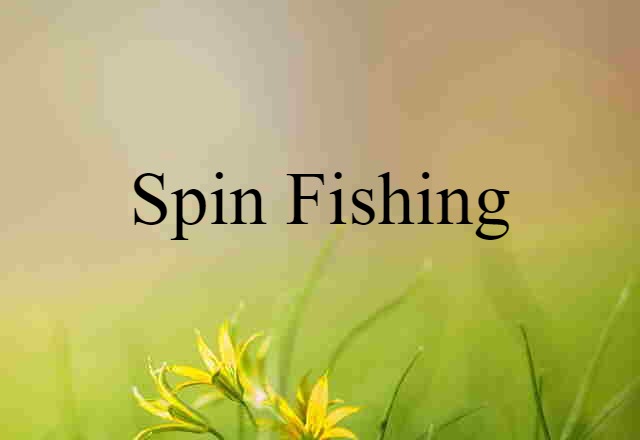 spin fishing