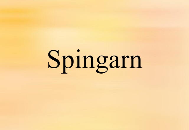 Spingarn