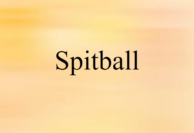 spitball