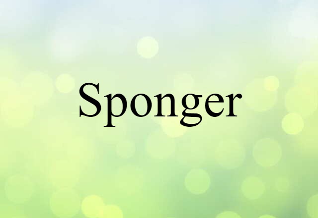 sponger