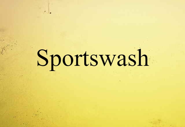 sportswash