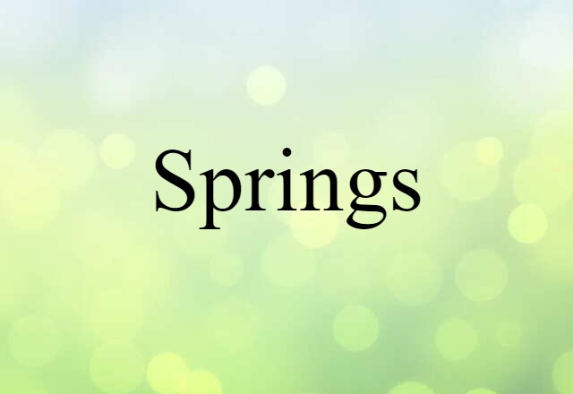 Springs