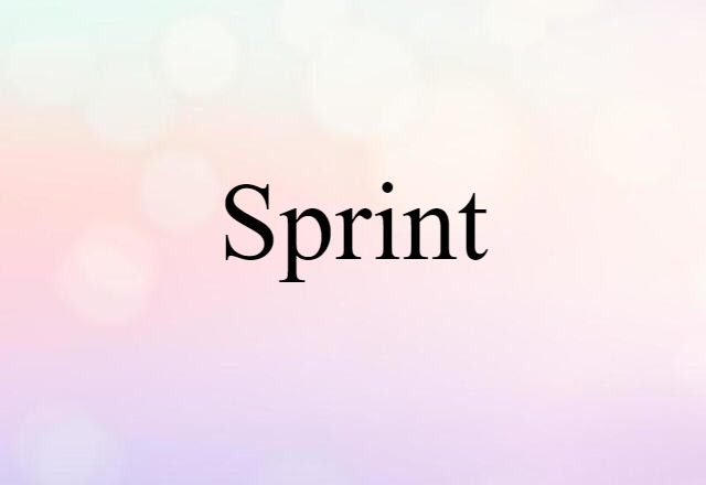 sprint