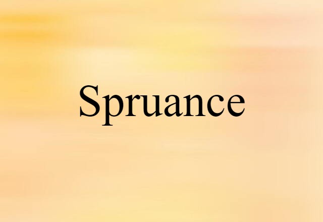 Spruance