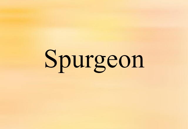 Spurgeon