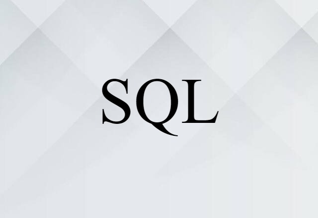 SQL