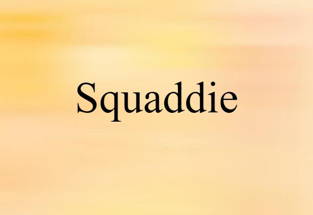 squaddie