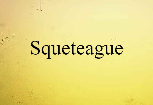 squeteague