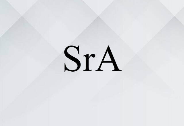 SrA