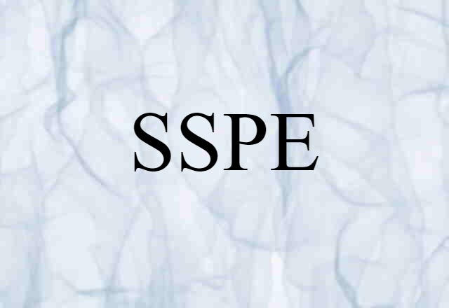 SSPE