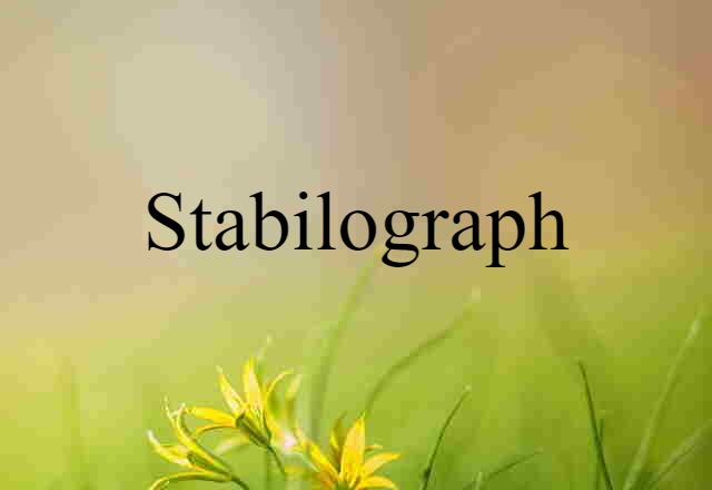 stabilograph