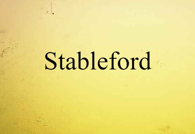 Stableford