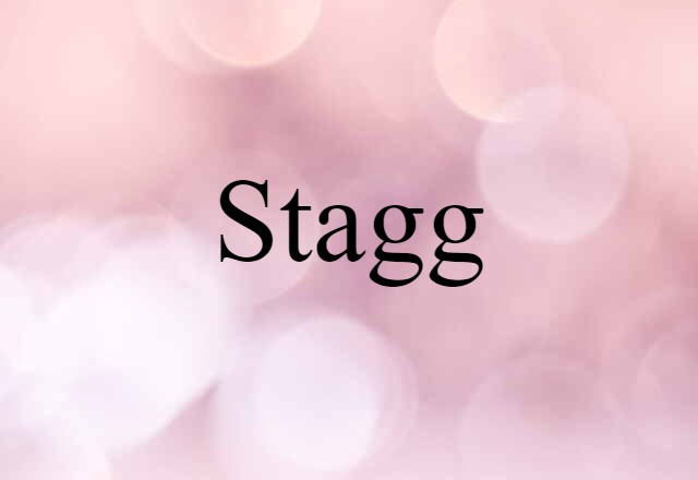 Stagg