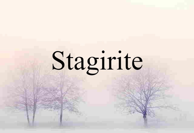 Stagirite