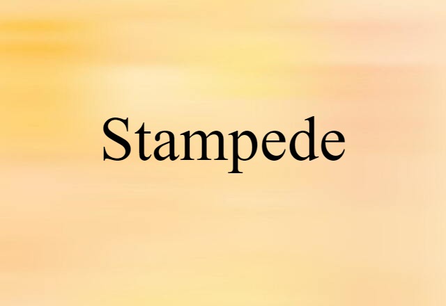 stampede