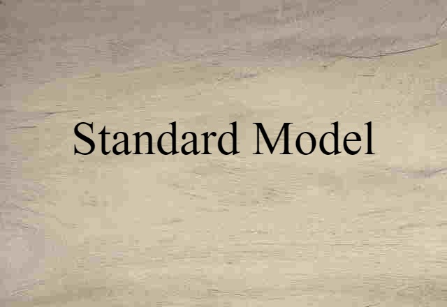 standard model