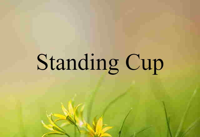 standing cup