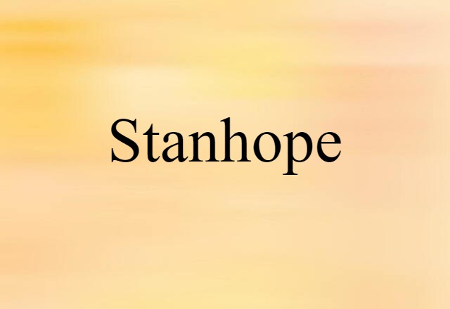 stanhope