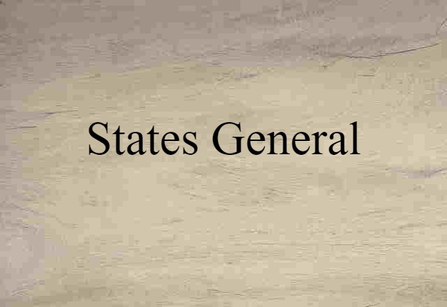 States-General