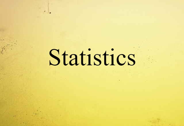 statistics