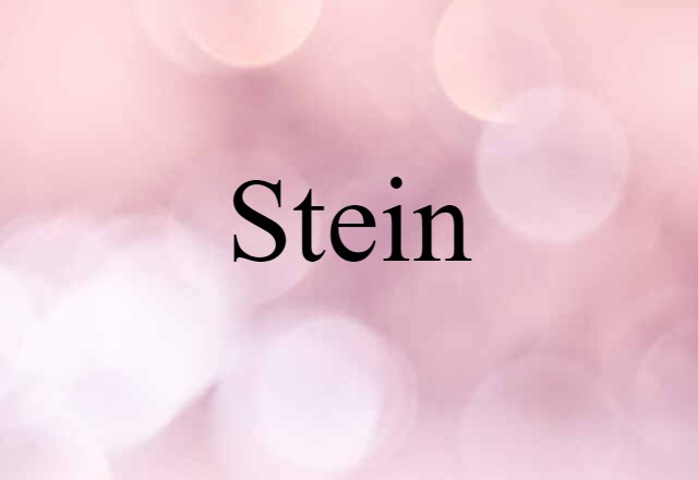 stein