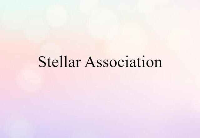 stellar association