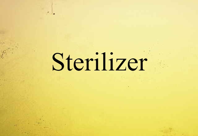 sterilizer