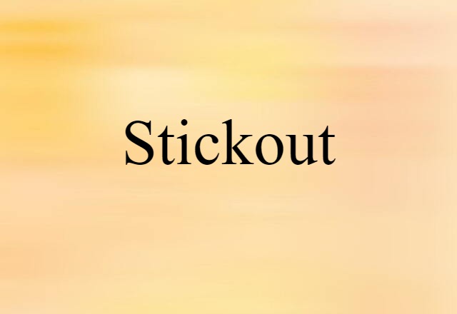 stickout