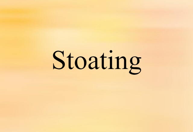 stoating