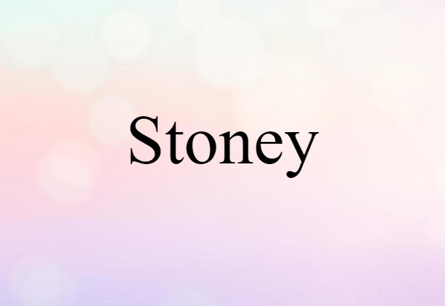 stoney