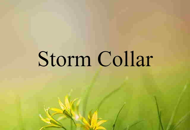 storm collar