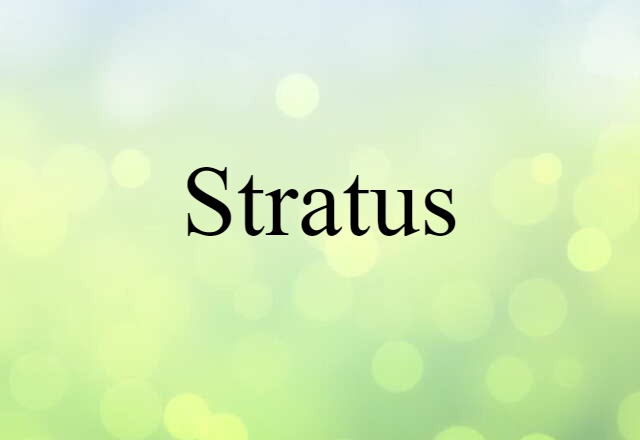 stratus